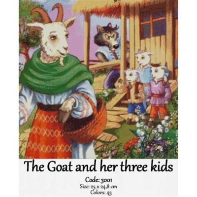 “The Goat and Three Kids” – A Timeless Tale Exploring Sibling Bonds and Cleverness