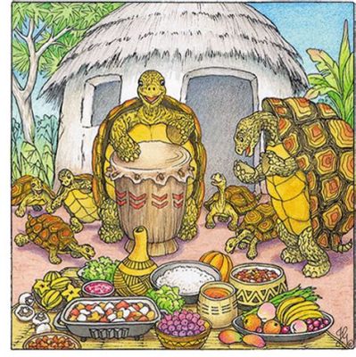  The Tortoise Who Fought a Leopard! A Tale of Wisdom and Unlikely Heroes from Medieval Nigeria